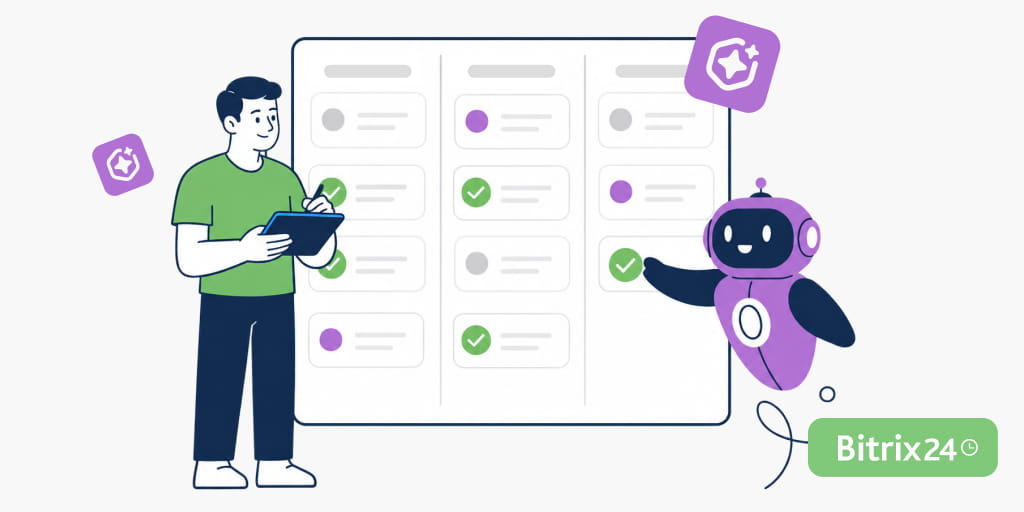 Bitrix24’te Yeni Projeler: Yapay Zekâ ve Proje Yönetimi Bir Arada