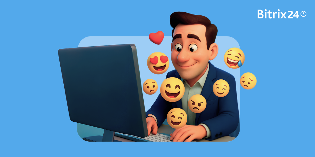 Emoji Ekonomisi: Emojilerin Dijital İş Yerini Nasıl Şekillendirdiğine Dair Bir Bitrix24 Araştırması