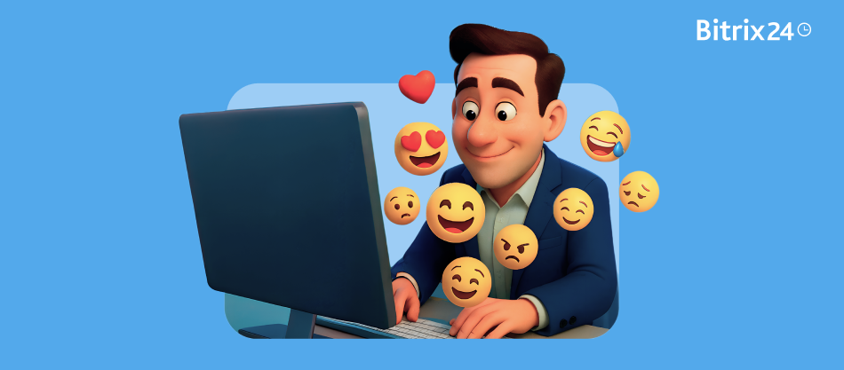 Emoji Ekonomisi: Emojilerin Dijital İş Yerini Nasıl Şekillendirdiğine Dair Bir Bitrix24 Araştırması