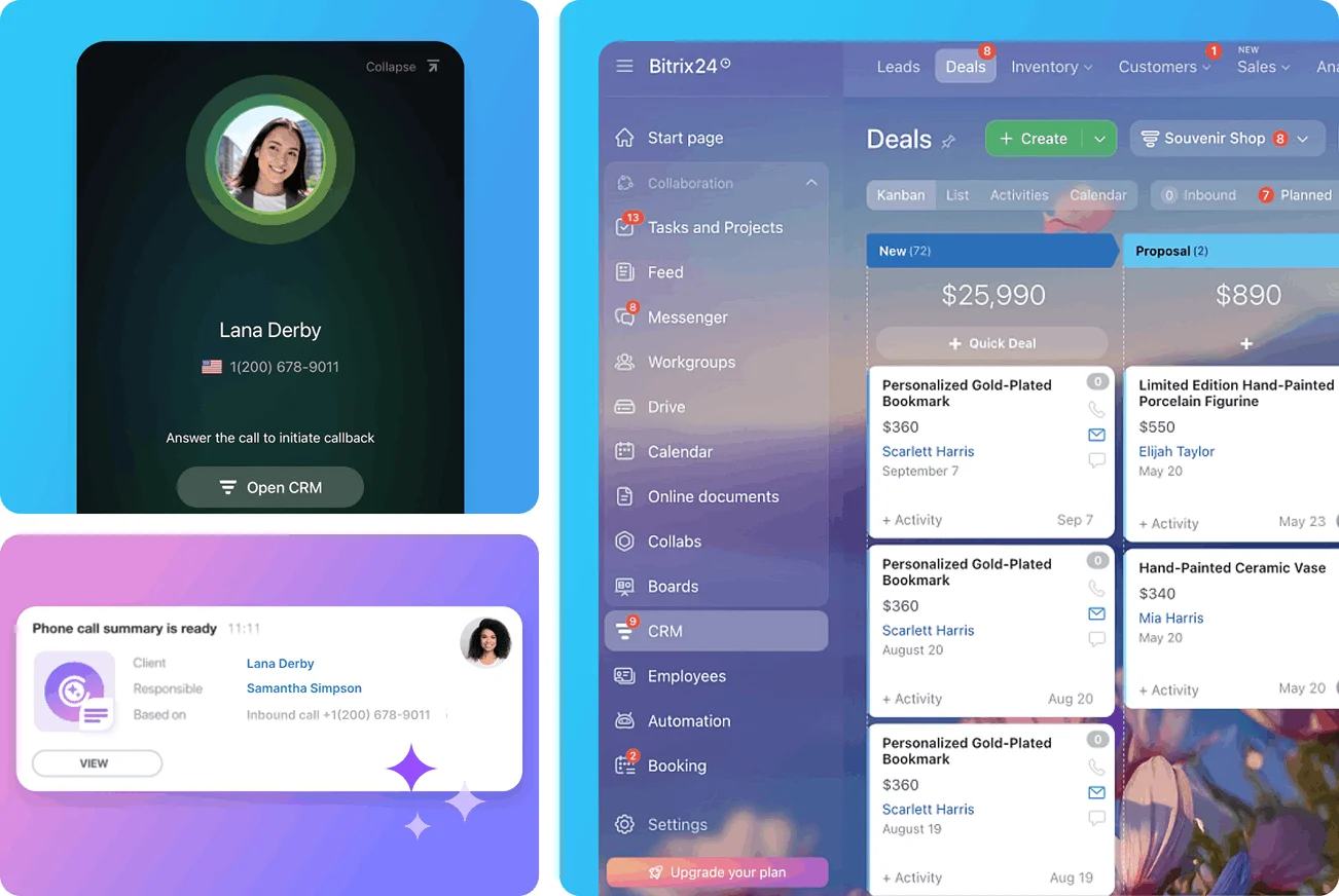 Bitrix24 mükemmel bir çözümdür
