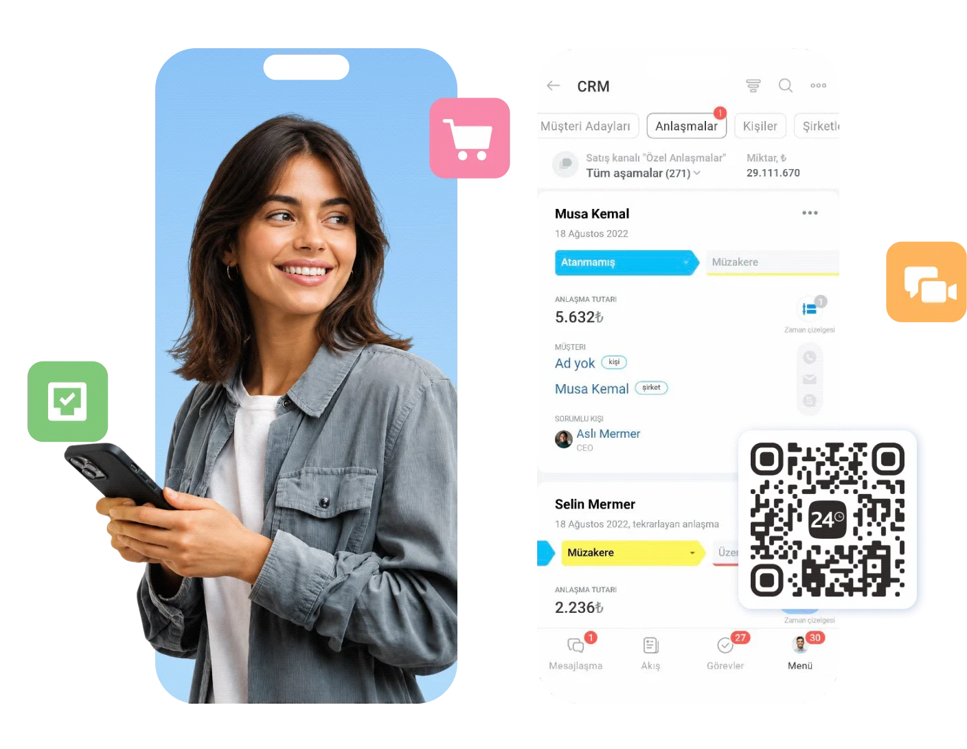 Bitrix24 mobil uygulama