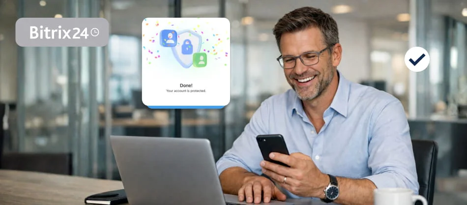 Bitrix24’te İki Aşamalı Doğrulama Artık Daha Güvenli, Daha Esnek