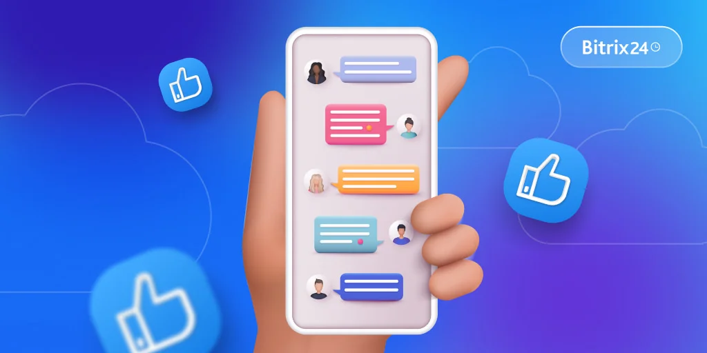 Yepyeni Bitrix24 Chat: Yapay Zeka Destekli ve Mobil Sohbet M1