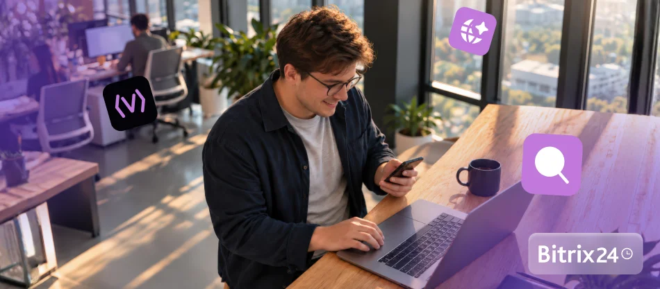 Bitrix24 için Alaio Vibecode'da YZ Destekli Web Araması: Kaynaklarıyla Birlikte Yanıtlar Alın