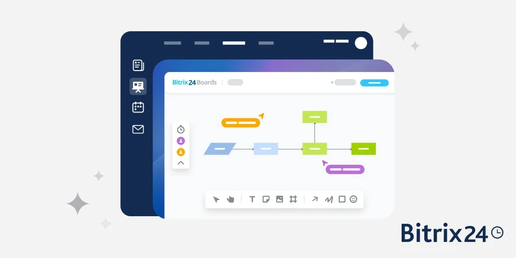 Bitrix24 Beyaz Tahta: Ekiplere ve Müşterilere Her Zaman Doğru Erişimi Sağlayın
