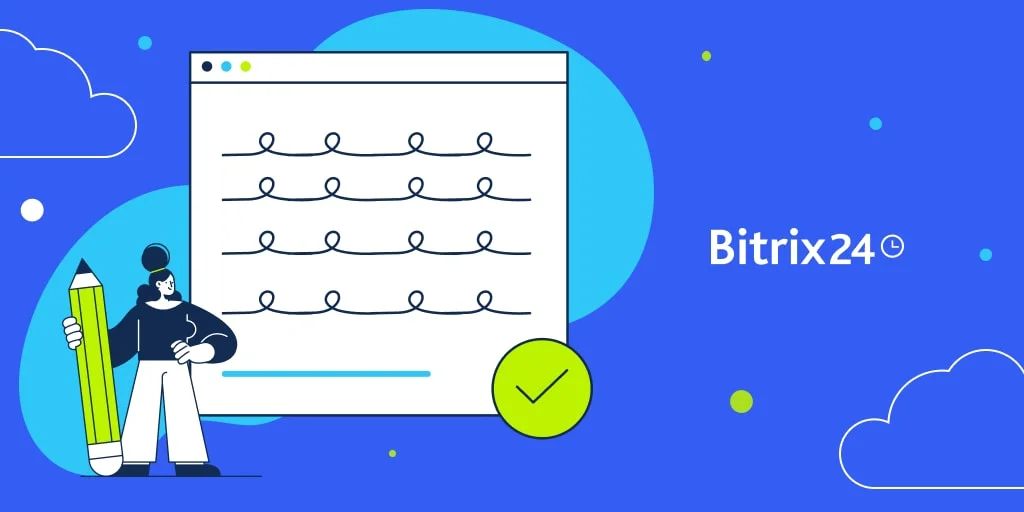 Bitrix24'te elektronik belgeleri imzalama
