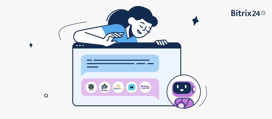 Daha İyi Potansiyel Müşteri Yönetimi İçin Yeni Bitrix24 Chatbot Uygulamaları