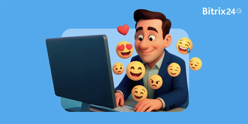 Emoji Ekonomisi: Emojilerin Dijital İş Yerini Nasıl Şekillendirdiğine Dair Bir Bitrix24 Araştırması