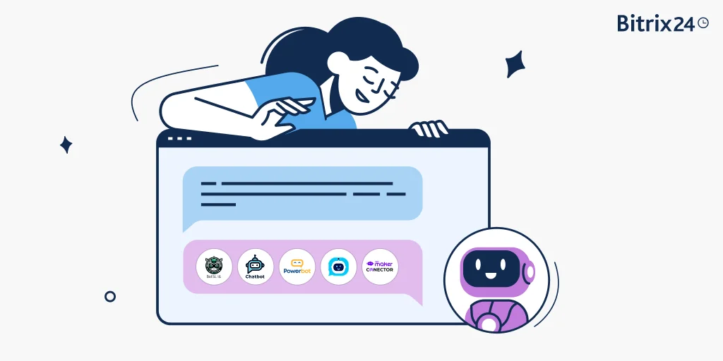 Daha İyi Potansiyel Müşteri Yönetimi İçin Yeni Bitrix24 Chatbot Uygulamaları