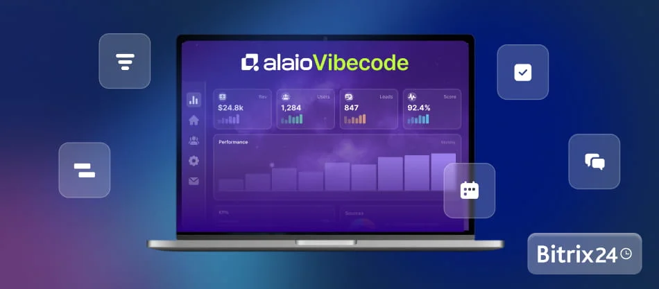 Alaio Vibecode ile Bitrix24’te Kendi YZ Araçlarınızı Oluşturun