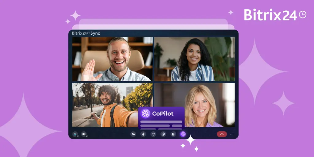 Bitrix24 CoPilot’ta Yenilik: Yapay Zekâ ile Video Çağrı Analizi