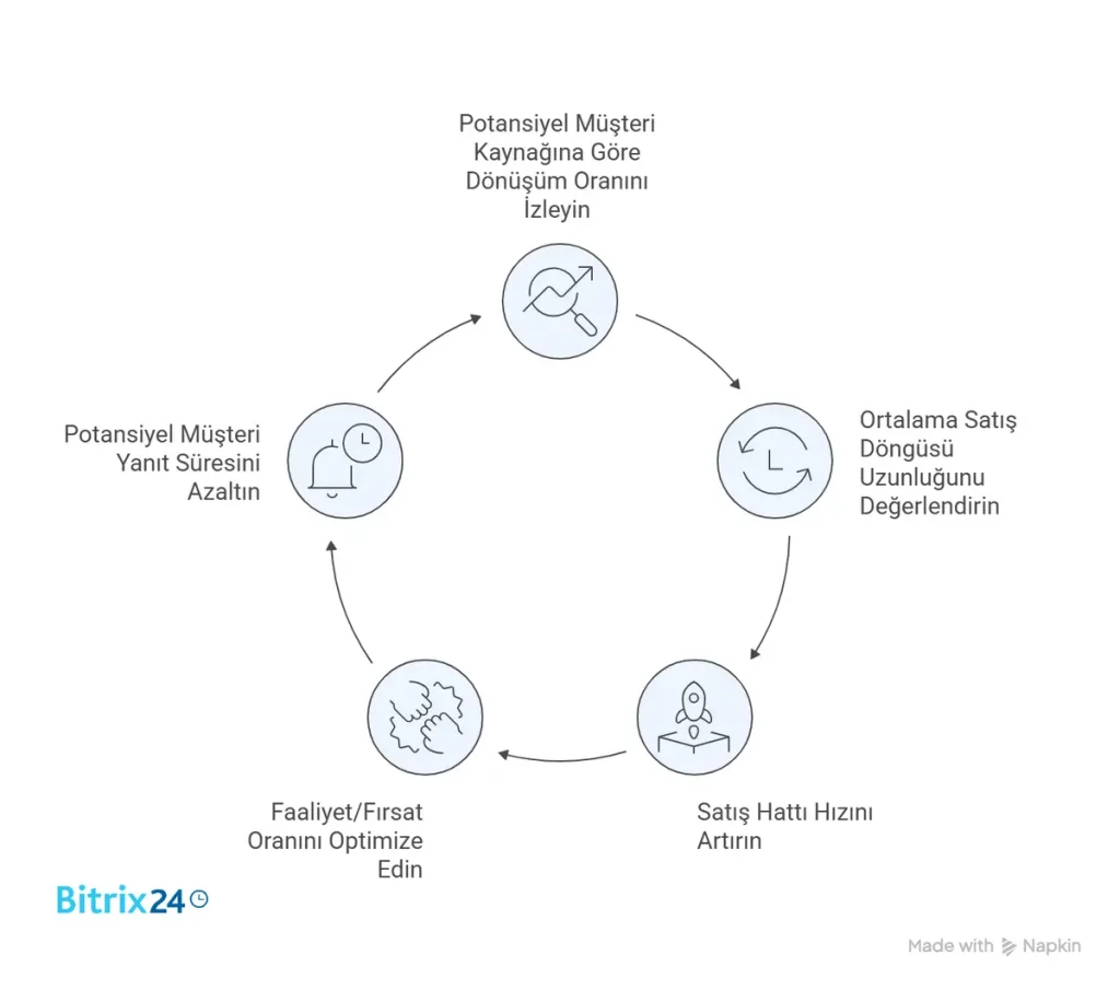 Gelirin Ötesine Geçin: Büyümeyi Gerçekten Öngören Satış Performans Göstergeleri