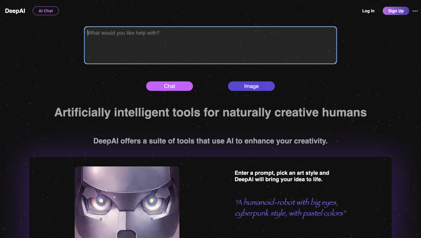 DeepAI DeepAI