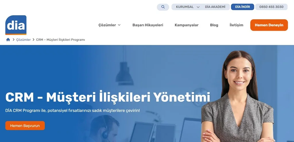 Dia CRM programı